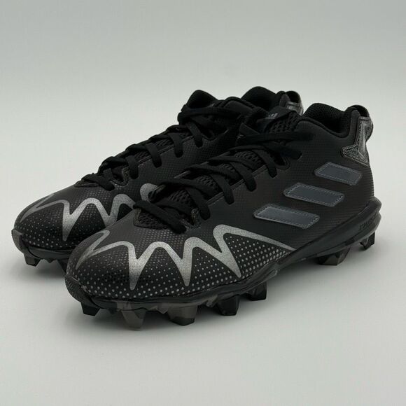 Adidas Other - Adidas Freak Spark MD Football Cleats in Black Metallic US Big Kids 5.5